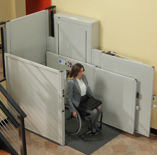 Oakland commercial vpl wheelchair elevator ada handicapped lift