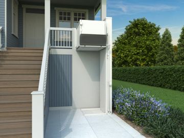 Oakland ADA Business Commercial wheelchair elevator platform lift